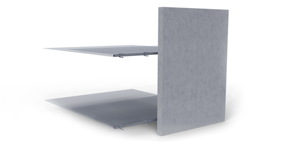 Paneles Fortrac Sistema de paneles Fortrac para un montaje rápido